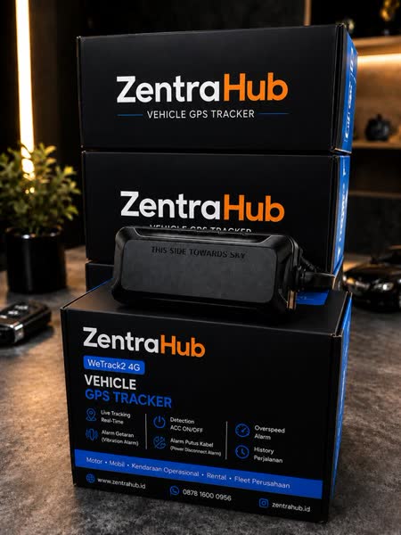 Unit asli GPS Tracker ZentraHub Track